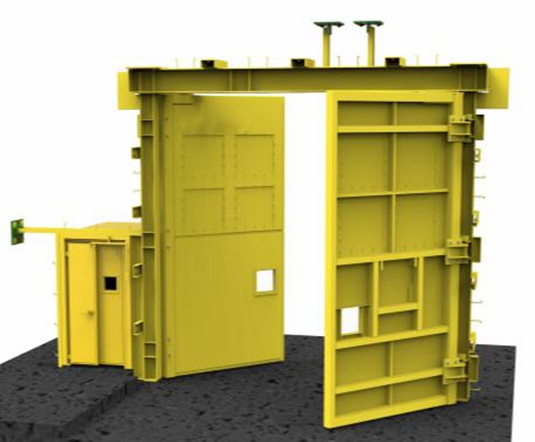 Hydraulic/Pneumatic/Electrical Megadoor Mine Door for Underground Deep Mine