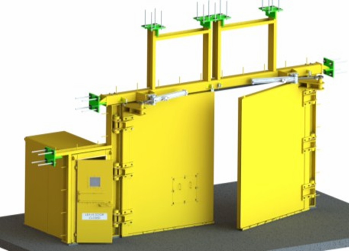 Pneumatic Hydraulic Air Lock System/New Design Megadoor Mine Door Underground Door for Mine
