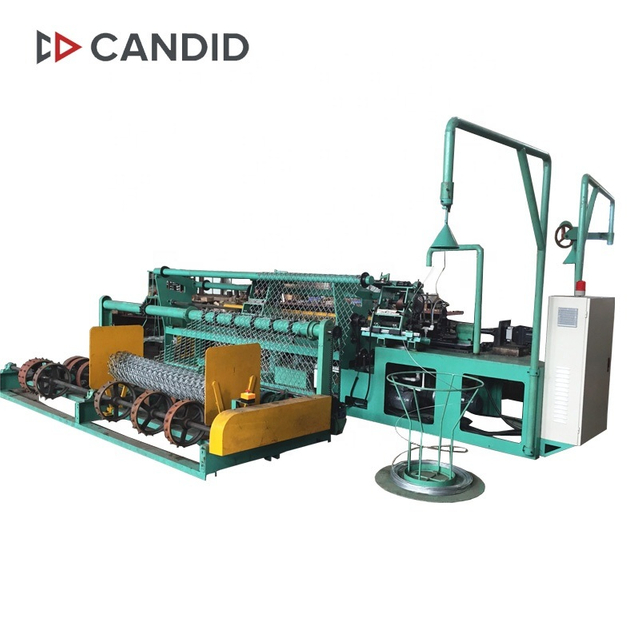 Double Wire Chain Link Fence Making Machine